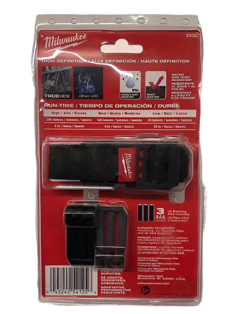 Milwaukee 350 Lumens LED Headlamp