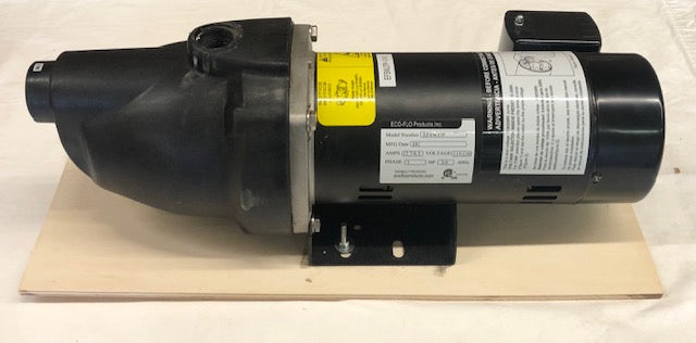 ECO FLO 3/4 HP Plastic Shallow Well Jet Pump USED