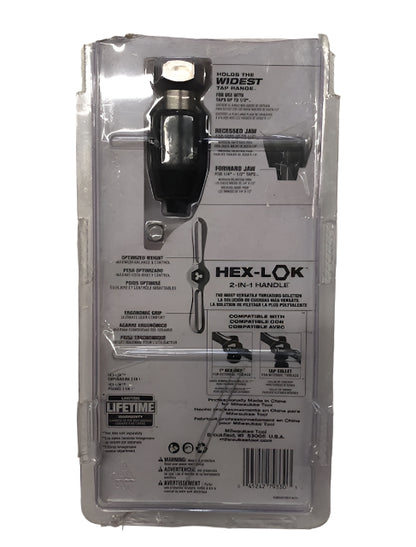 Milwaukee Hex-LOK 2-in-1 Threading Handle & Tap Collet