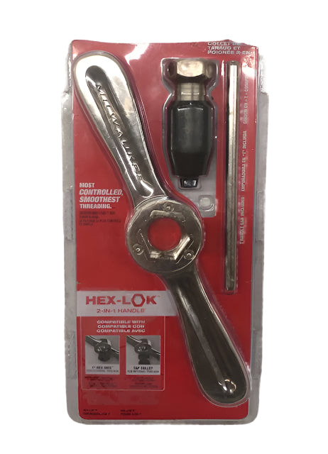 Milwaukee Hex-LOK 2-in-1 Threading Handle & Tap Collet