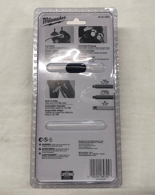 Milwaukee Self-Adjusting Wire Stripper/Cutter with Comfort Grip
