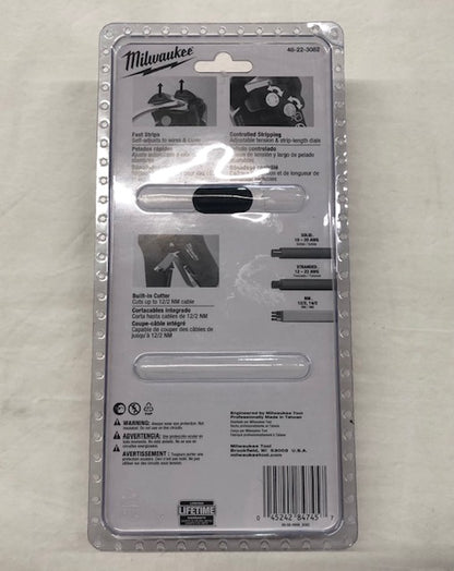 Milwaukee Self-Adjusting Wire Stripper/Cutter with Comfort Grip