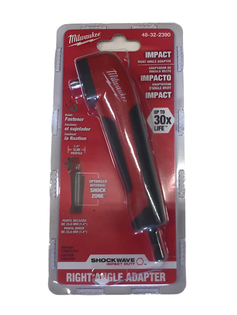 Milwaukee SHOCKWAVE Impact Duty Right Angle Drill Adapter