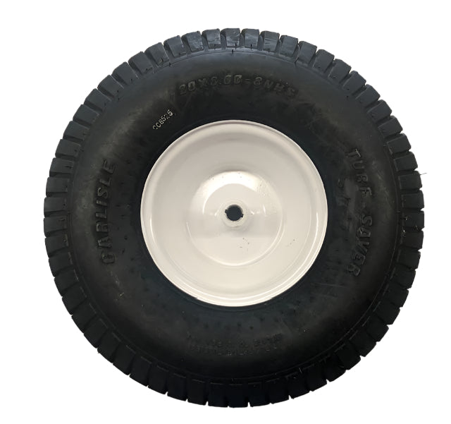 Powercare Universal 20 in. x 8 in. Rear Wheel Assembly for Lawn Tractors and Zero-Turn Mowers