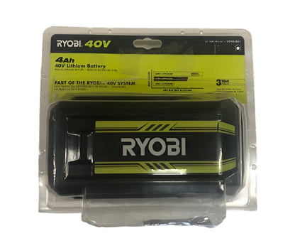 RYOBI 40V Lithium-Ion 4.0 Ah Battery
