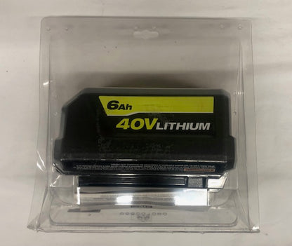 RYOBI 40V Lithium-Ion 6.0 Ah High Capacity Battery