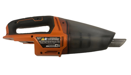 RIDGID 18V Cordless Hand Vacuum Kit with 2.0 Ah Battery and Charger
