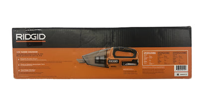 RIDGID 18V Cordless Hand Vacuum Kit with 2.0 Ah Battery and Charger