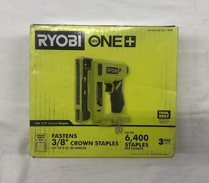 RYOBI ONE+ 18V Compression Drive Cordless 3/8 in. Crown Stapler