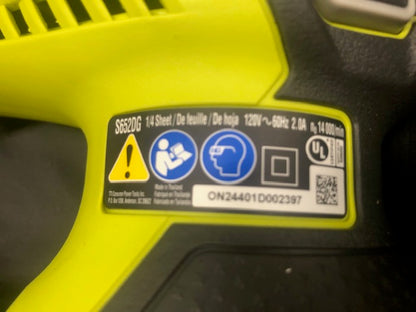 RYOBI 2 Amp Corded 1/4 Sheet Sander