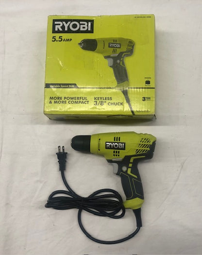 RYOBI 5.5 Amp Corded 3/8 in. Variable Speed Compact Drill/Driver