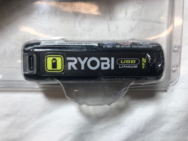 RYOBI USB Lithium Power Cutter Kit with 2.0 Ah USB Lithium Battery and Charging Cable