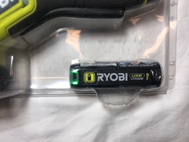 RYOBI USB Lithium Power Cutter Kit with 2.0 Ah USB Lithium Battery and Charging Cable