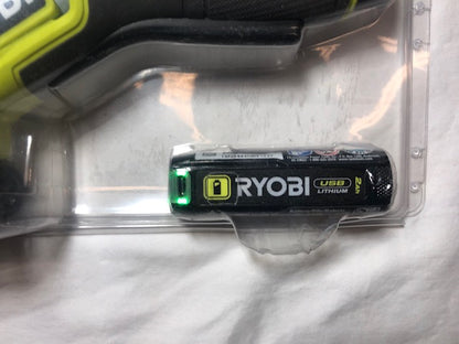 RYOBI USB Lithium Power Cutter Kit with 2.0 Ah USB Lithium Battery and Charging Cable