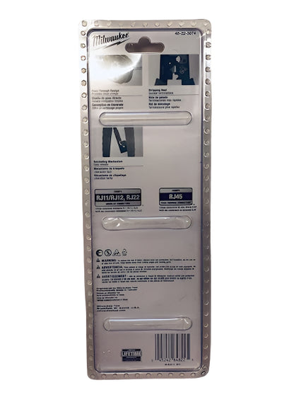 Milwaukee Ratcheting Pass-Through Crimper & Stripper