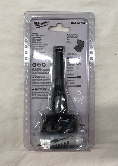 Milwaukee 2 in. Selfeed Bit
