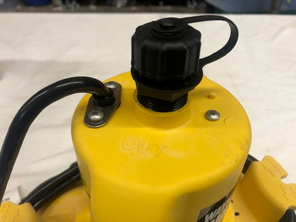 Wayne 1/6 HP WaterBUG Submersible Utility Pump with Multi-Flo Technology
