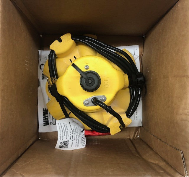 Wayne 1/6 HP WaterBUG Submersible Utility Pump with Multi-Flo Technology