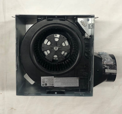 Commercial Electric 80 /110 CFM Ceiling Mount Room Side Installation Smart Bathroom Exhaust Fan and Bluetooth Speaker Powered by Hubspace