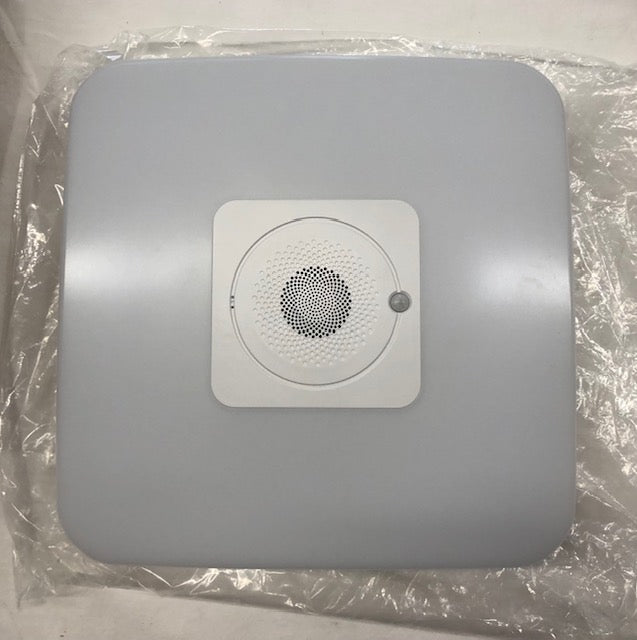 Commercial Electric 80 /110 CFM Ceiling Mount Room Side Installation Smart Bathroom Exhaust Fan and Bluetooth Speaker Powered by Hubspace