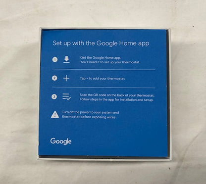 Google Nest Thermostat - Smart Programmable Wi-Fi Thermostat - Charcoal