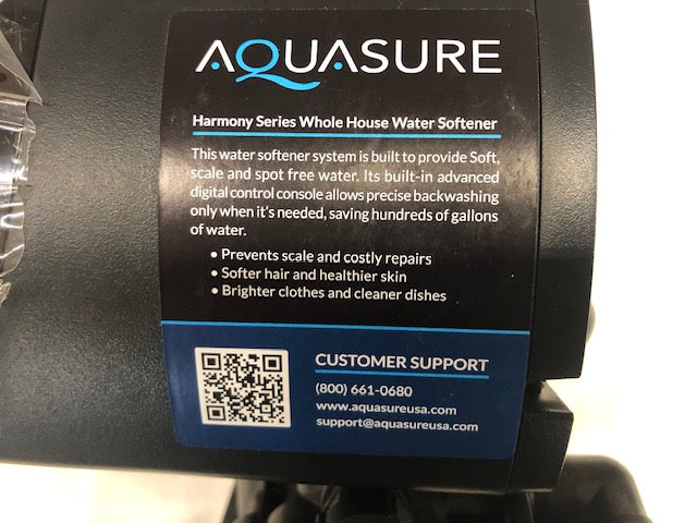Aquasure Harmony Series Water Softener Electronic Control Valve