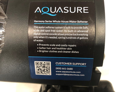 Aquasure Harmony Series Water Softener Electronic Control Valve