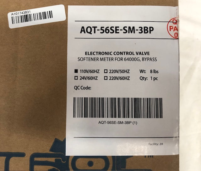 Aquasure Harmony Series Water Softener Electronic Control Valve