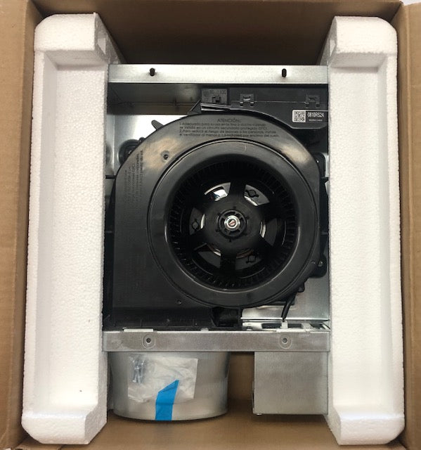 Panasonic WhisperThin DC LED Pick-A-Flow 80 -100 CFM Ceiling/Wall Bathroom Exhaust Fan, 3-3/8 in. Low Profile Housing