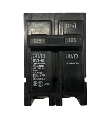 Eaton BR 125 Amp 120/240 Volts 2-Pole Circuit Breaker