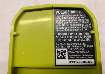 RYOBI ONE+ 18V Cordless LED Clamp Light (Tool Only)