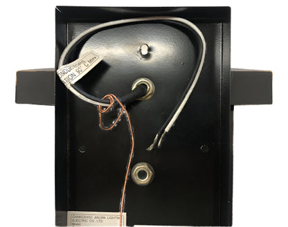 Bel Air Lighting Santa Cruz 2-Light Weathered Bronze Outdoor Wall Light Fixture with Seeded Glass