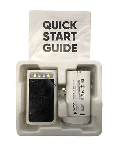 Wyze Battery Cam Pro, Wireless Indoor/Outdoor Home Security Camera, with 2k HD Color Night Vision and Built-In Spotlight