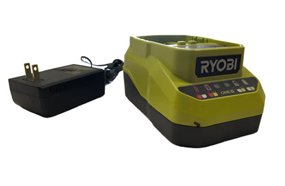 RYOBI ONE+ 18V Lithium-Ion 2.0 Ah Compact Battery and Charger Starter Kit