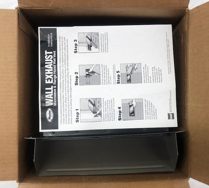 Master Flow 3-1/4 in. x 10 in. Rectangular Appliance Wall Vent