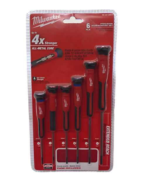 Milwaukee Precision Phillips Screwdriver Set (6-Piece)
