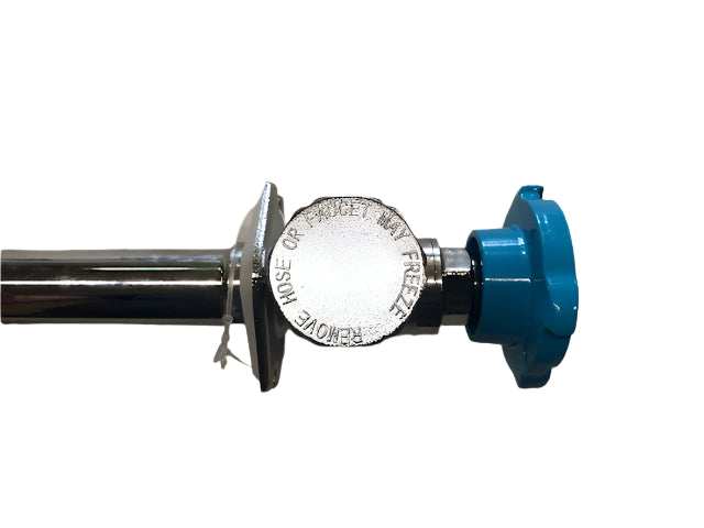 SharkBite 1/2 in. x 10 in. Push-to-Connect x MHT Brass Anti-Siphon Frost Free Sillcock Valve