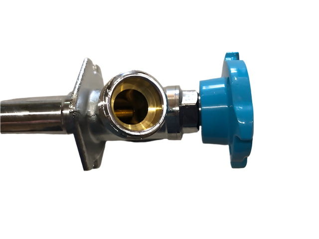 SharkBite 1/2 in. x 10 in. Push-to-Connect x MHT Brass Anti-Siphon Frost Free Sillcock Valve