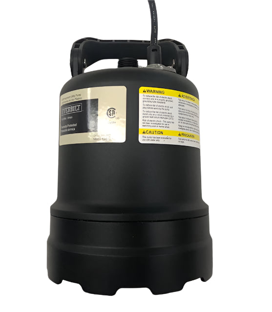 Everbilt 1/3 HP Submersible Aluminum Utility Pump