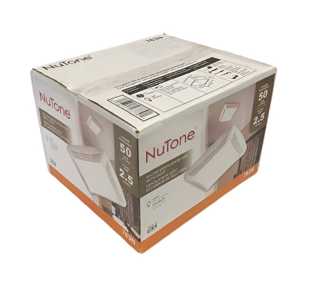 Broan-NuTone 50 CFM Ceiling Bathroom Exhaust Fan with Incandescent Light