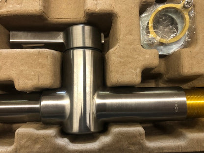 KOHLER Clarus Single Handle Pull Down Sprayer Kitchen Faucet in Vibrant Stainless