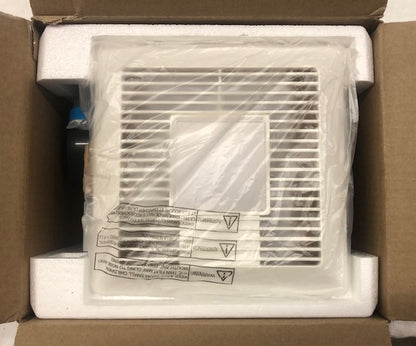 Panasonic Whisper Mighty LED Pick-A-Flow 70-90CFM Ceiling/Wall ENERGY STAR Bathroom Exhaust Fan 9.5 in. x 9.5 in. Grille Footprint
