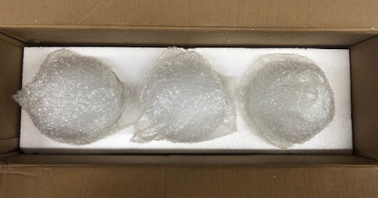JONATHAN Y Louis Parisian Globe 25" 3-Light Metal/Frosted Glass Modern Contemporary LED Vanity