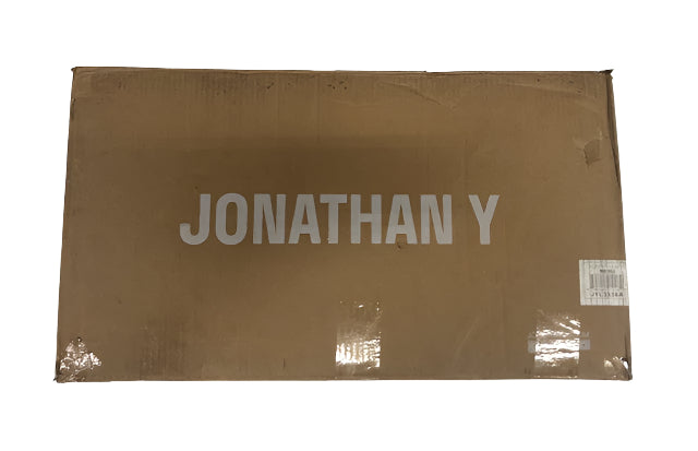 JONATHAN Y Louis Parisian Globe 25" 3-Light Metal/Frosted Glass Modern Contemporary LED Vanity