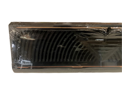 Everbilt 18 in. 3-Way Steel Baseboard Diffuser Supply in Oil Rubbed Bronze