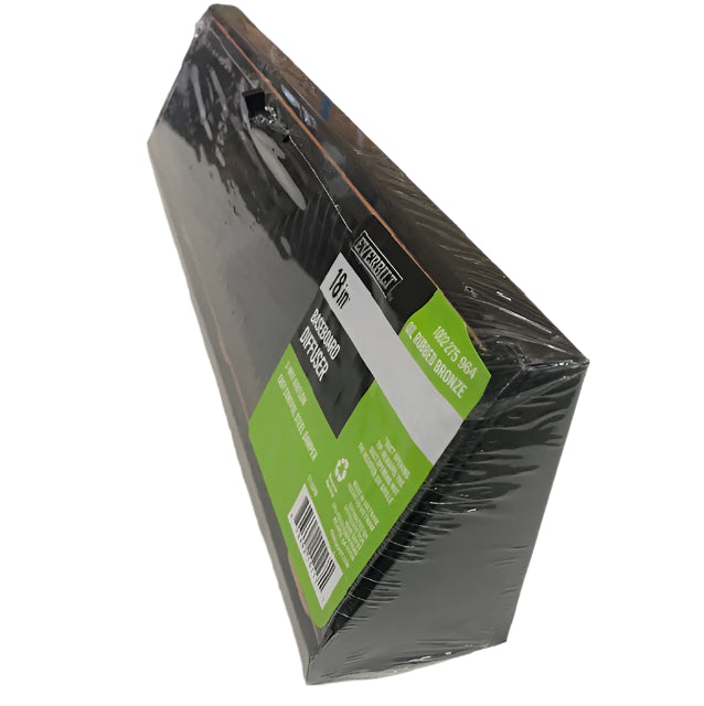 Everbilt 18 in. 3-Way Steel Baseboard Diffuser Supply in Oil Rubbed Bronze