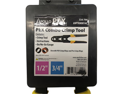 Apollo 1/2 in. and 3/4 in. PEX-B Crimp Tool