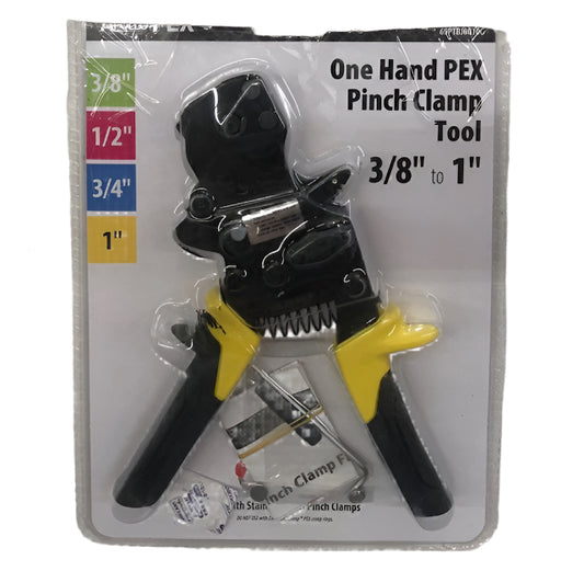 Apollo 3/8 in. to 1 in. 1-Hand PEX-B Pinch Clamp Tool