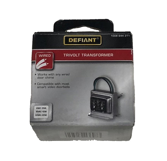 Defiant Wired Doorbell Tri-Volt Transformer