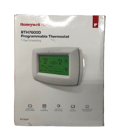 Honeywell Home 7-Day Programmable Thermostat with Touchscreen Display